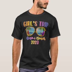 Camiseta Miami Beach 2023 Girls Trip Sunglass Summer Girl