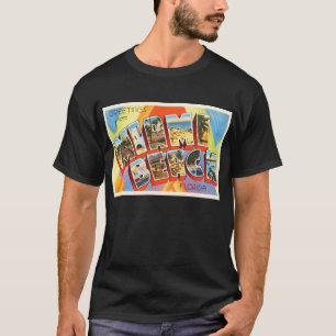 Camiseta Miami Beach Flórida FL Antiga Viagens vintage Sou