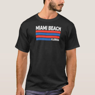Camiseta Miami Beach Flórida Fl KeepsasasapouCuba Lembrança
