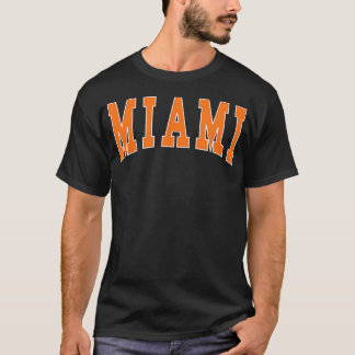 Camiseta Miami - Design de retorno - Clássico