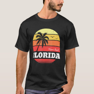 Camiseta Miami Florida City Seal State Home Pride Dade Coun