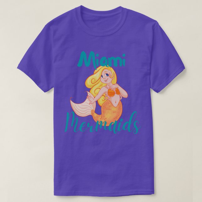 Camiseta Miami Mermaids (Frente do Design)