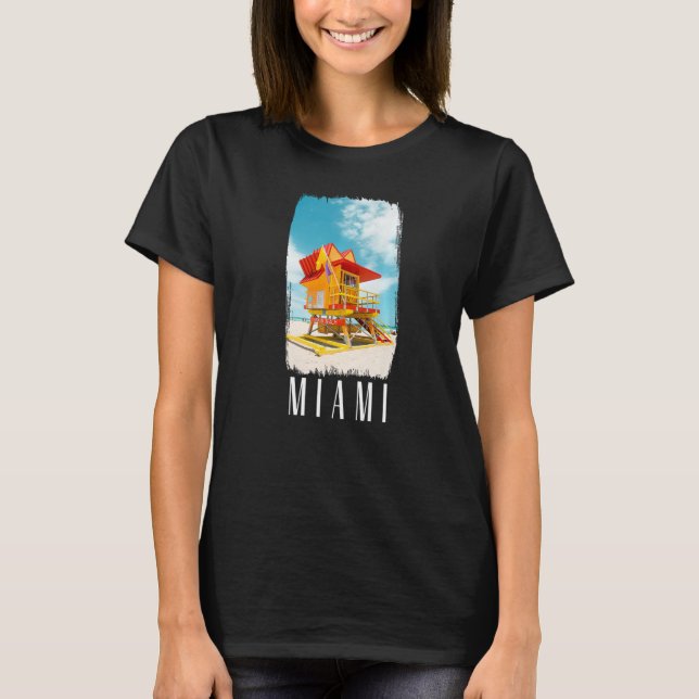 Camiseta Miami Miami Miami Miami (Frente)