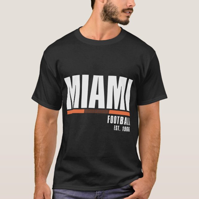 Camiseta Miami National Football 2023 girl (Frente)