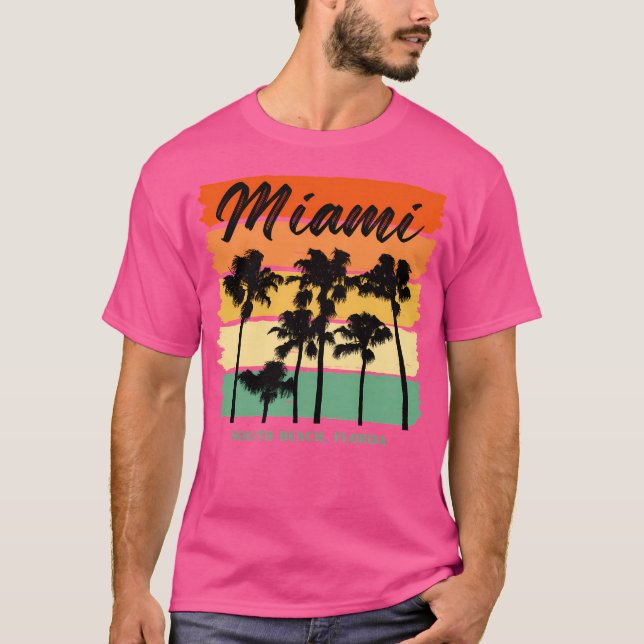 Camiseta Miami South Beach (Frente)