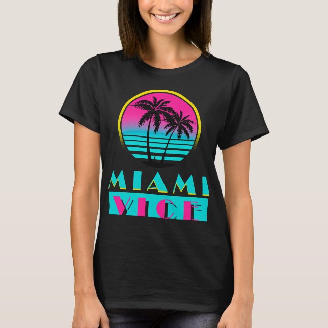 Camiseta Miami Vice (Frente)