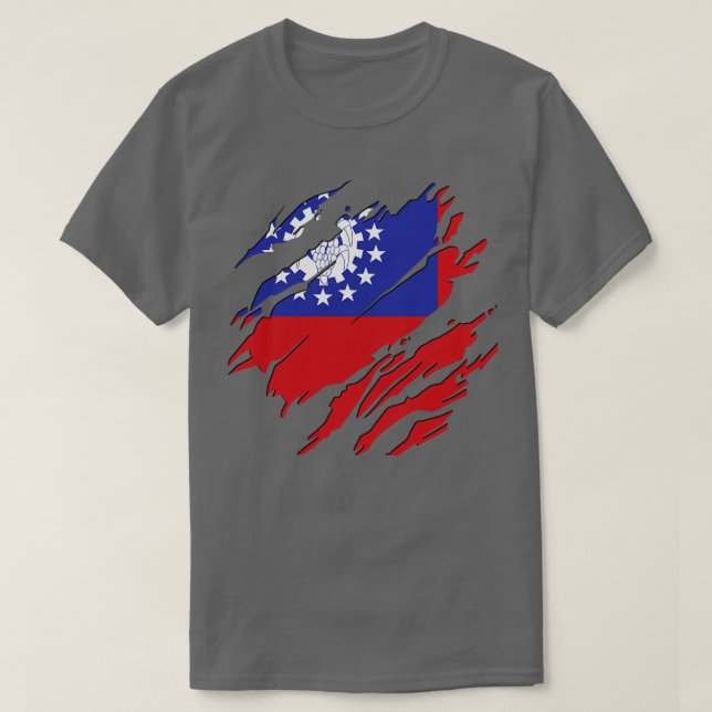 Camiseta Mianmar: Sempre (Frente do Design)