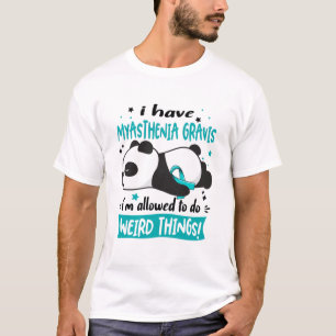 Camiseta Miastenia Gravis Consciência Mês Presentes na Fi