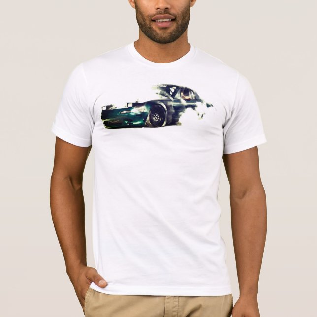 Camiseta Miata artística (Frente)