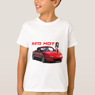 Camiseta Miata MX-5 encarnado