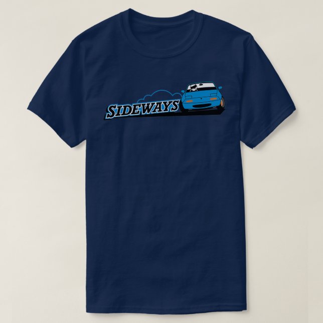 Camiseta Miata Sideways (Frente do Design)