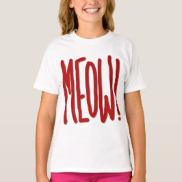 Camiseta Miau!