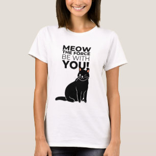 Camiseta Miau a força