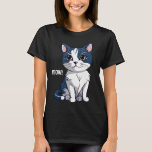 Camiseta Miau! Gato
