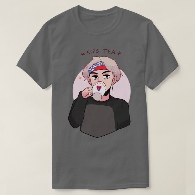 CAMISETA MIC DROP V SIPPIN TEA (Frente do Design)