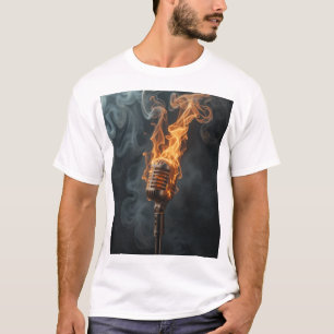 Camiseta Mic on Fire