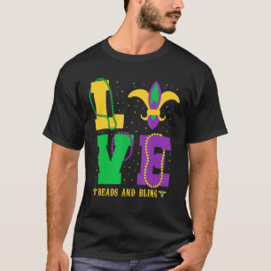 Camiseta Miçanga e Bling Love Fat Terça-feira