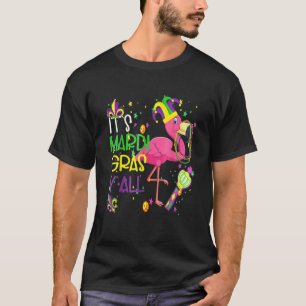 Camiseta Miçangas Máscaras É Mardi Gras Y'all Jester Fun