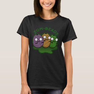 Camiseta Miçangas Zom-miçanga Zombie Dias de as Bruxas engr