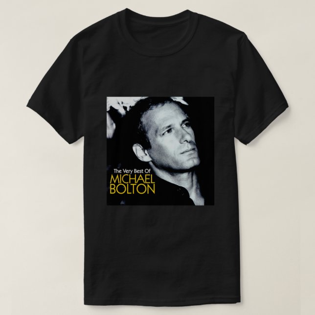 Camiseta Michael bolotin O melhor de Michael bolton Cl (Frente do Design)