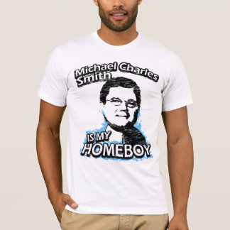 Camiseta Michael Charles Smith é meu ficar em casa