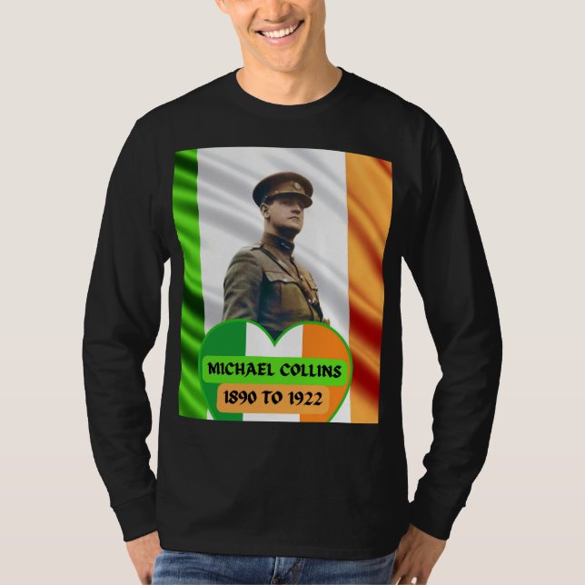 Camiseta Michael Collins Irish Rebel Irlanda (Frente)