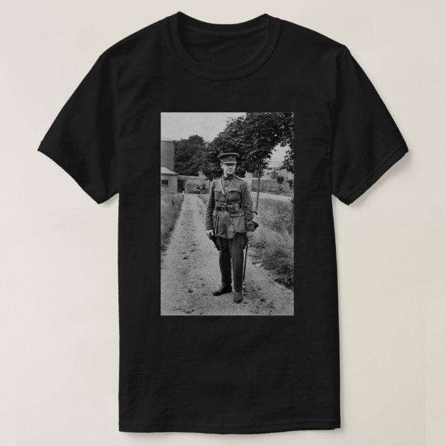Camiseta Michael Collins Photographic Print (Frente do Design)
