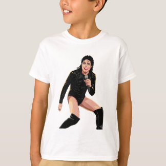 Camiseta Michael Jackson ao Vivo Bad World Tour Aintree 198