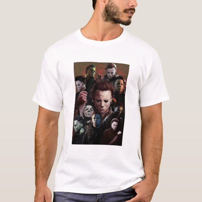 Camiseta Michael Myers halloween t shirt..Boos (Frente)