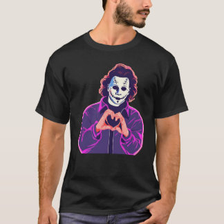 Camiseta Michael Myers Heart Manta T-Shirt