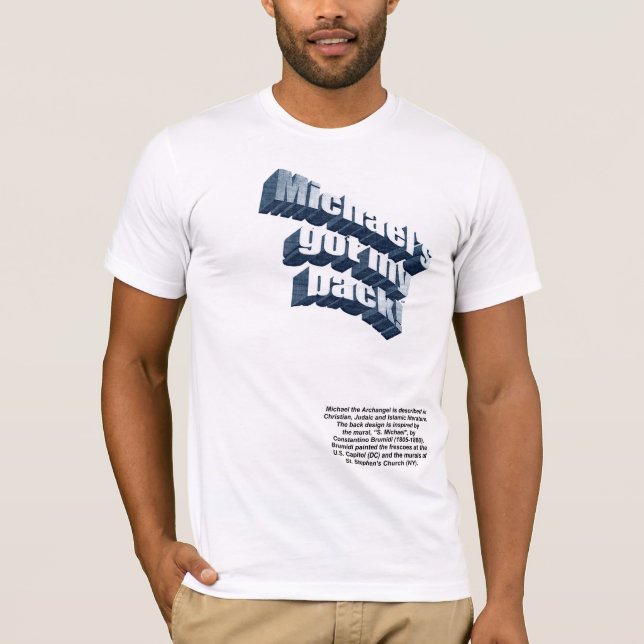 Camiseta Michael o arcanjo (Frente)