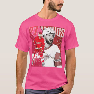 Camiseta Michael Rasmussen Poster Red Wings