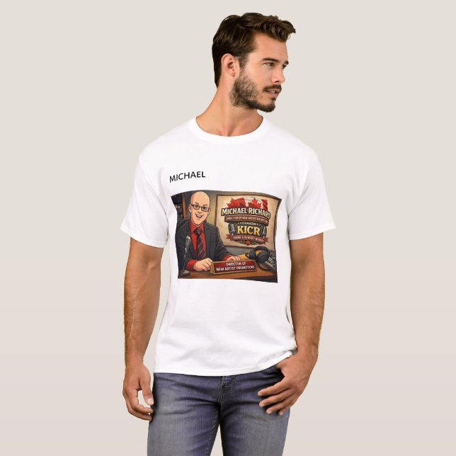 Camiseta Michael Richard (Frente Completa)