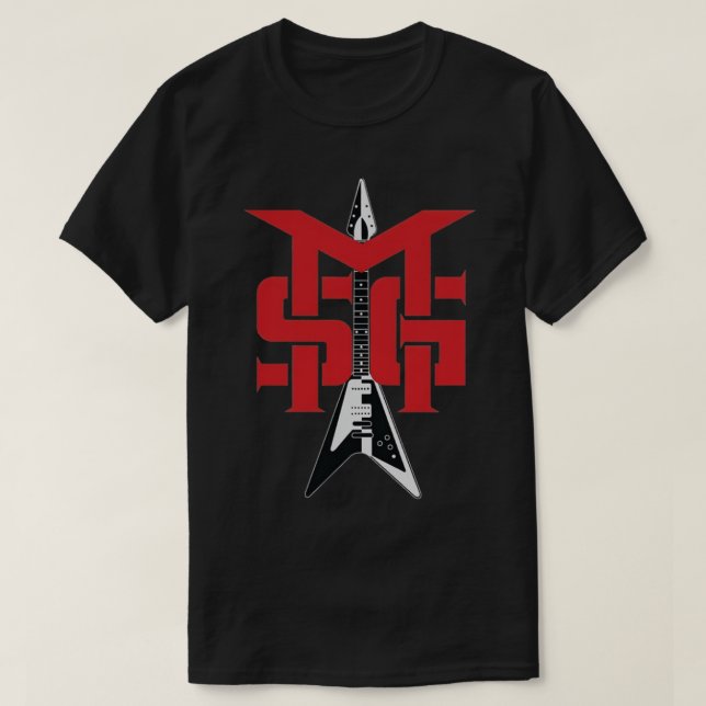 Camiseta Michael Schenker Group Classic T-Shirt (Frente do Design)