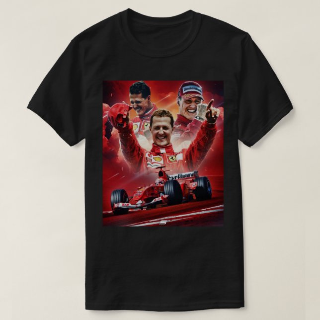 CAMISETA MICHAEL SCHUMACHER (Frente do Design)