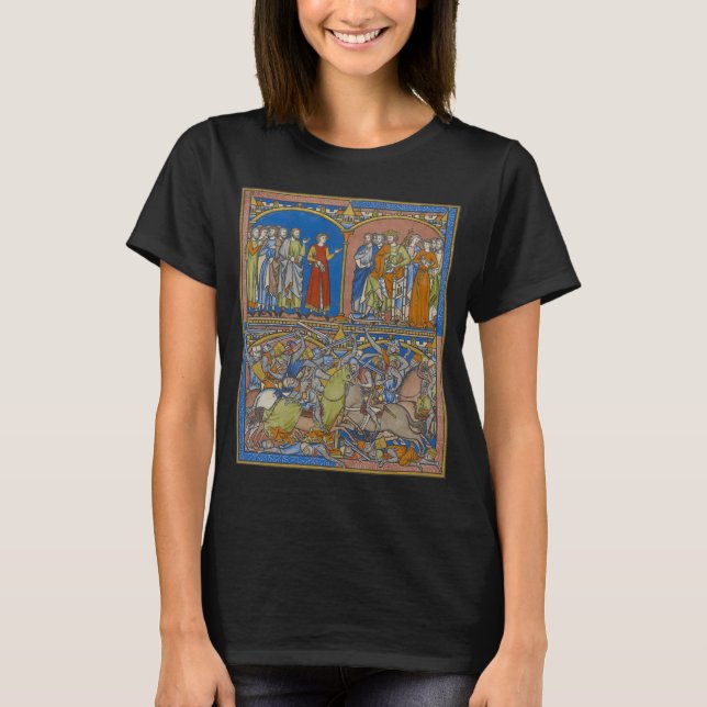 Camiseta Michal's Dowry, Uma Luta Sangrenta (Frente)