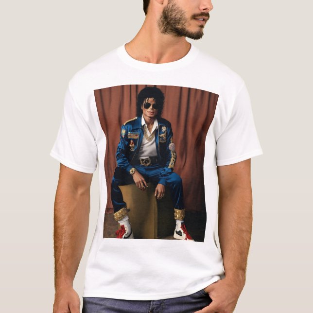 CAMISETA MICHEAL JACKSON T_SHIRT (Frente)