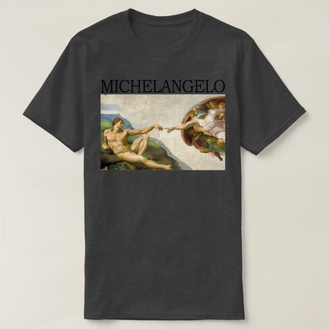 Camiseta Michelangelo (Frente do Design)