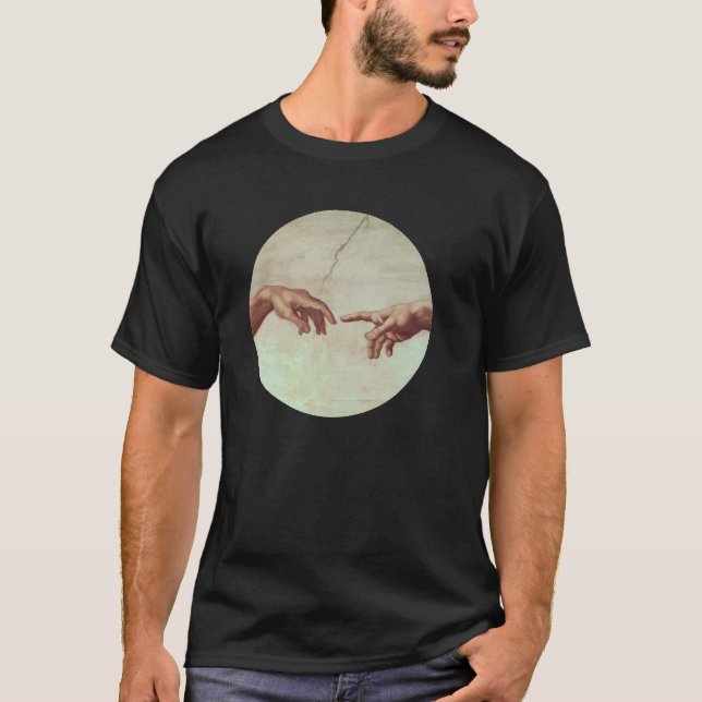 Camiseta Michelangelo entrega o t-shirt (Frente)
