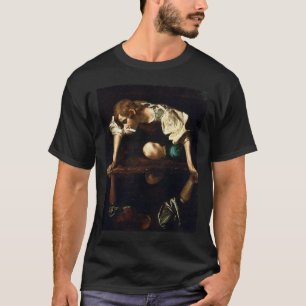 Camiseta Michelangelo Merisi da Caravaggio "Narciso"