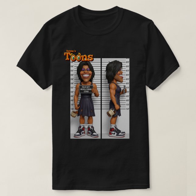 CAMISETA MICHELLE "BIG MIKE" OBAMA (Frente do Design)
