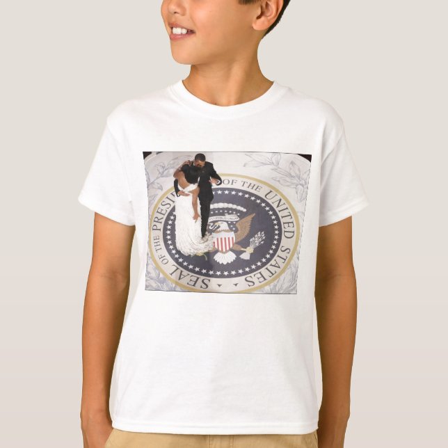 Camiseta Michelle e Barack Obama (Frente)