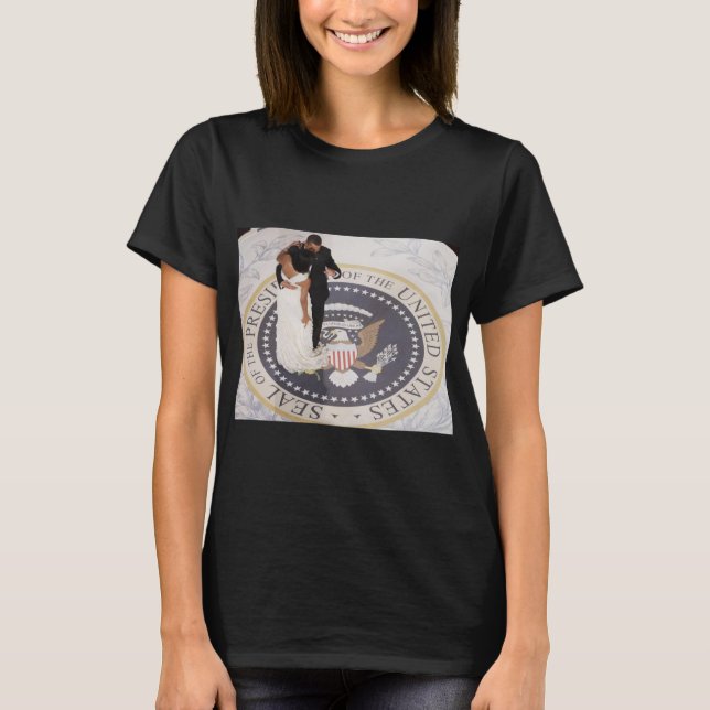 Camiseta Michelle e Barack Obama (Frente)