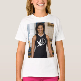 Camiseta Michelle Obama Primeira Dama da Paz