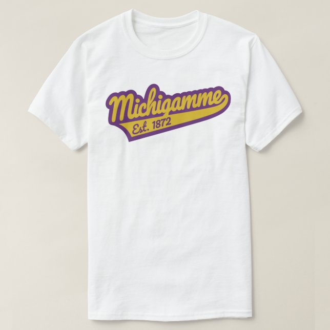 Camiseta Michigamme 150 (Frente do Design)