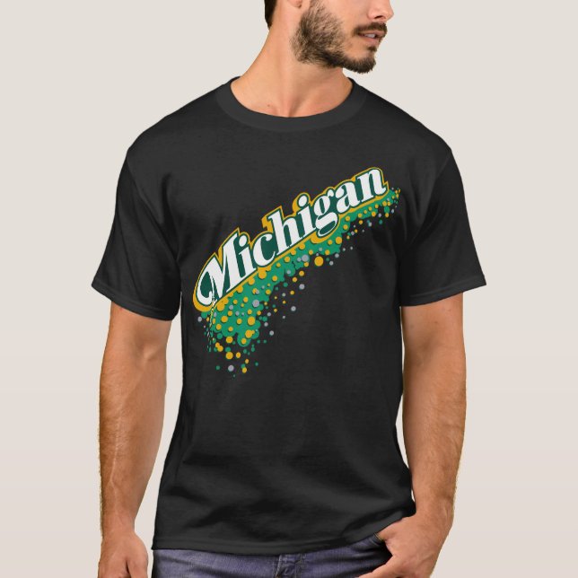 Camiseta Michigan (Bubble Vernor) (Frente)