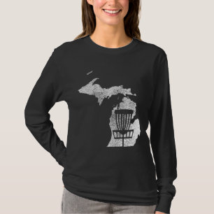 Camiseta Michigan Disk Golf State with Basket Distous Gr