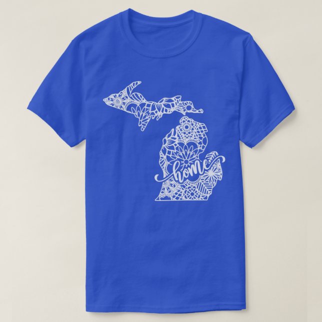 Camiseta MICHIGAN é minha casa (Frente do Design)