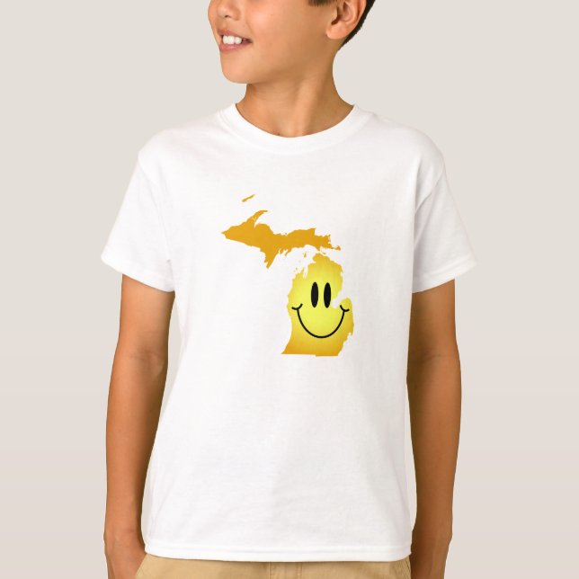 Camiseta Michigan enfrenta (Frente)