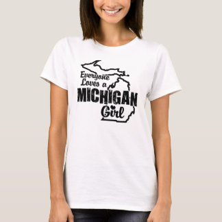 Camiseta Michigan Girl